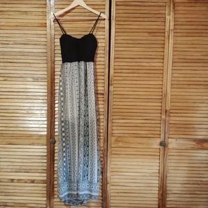 Three Pink Hearts size m spaghetti strap dress